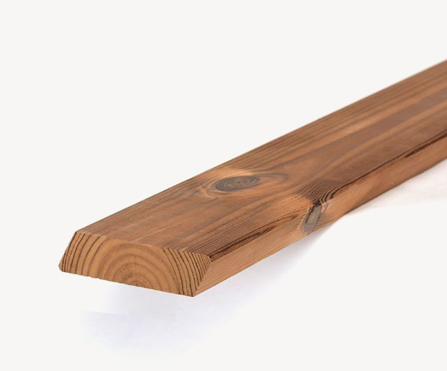 Косой планкен из термососны 90х20